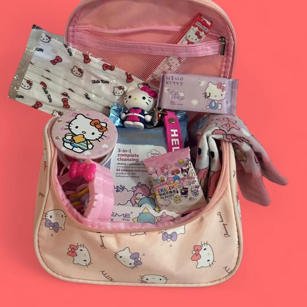 Kawaii Kitty Anytime Ditty Bag Bundle